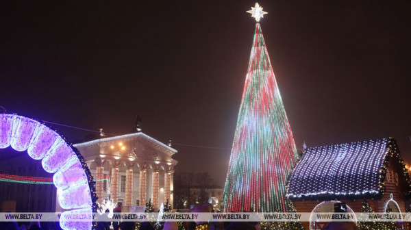 Огни на главной елке Гомеля зажгут 11 декабря