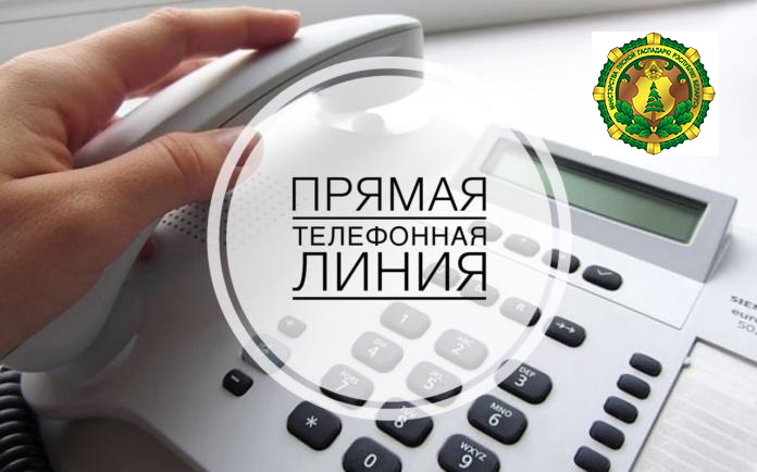 График прямых телефонных линий, проводимых в апреле 2021 года руководством Министерства лесного хозяйства Республики Беларусь