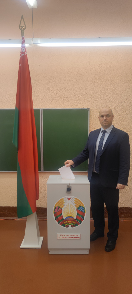 Это конституционное право каждого гражданина – Николай Катков принял участие в досрочном голосовании