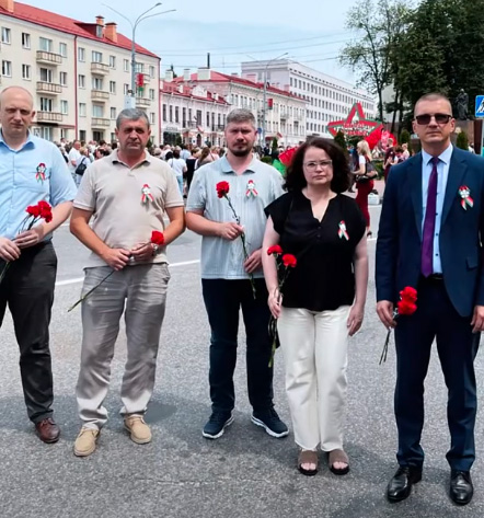 В Гомеле почтили память жертв Великой Отечественной войны и геноцида белорусского народа